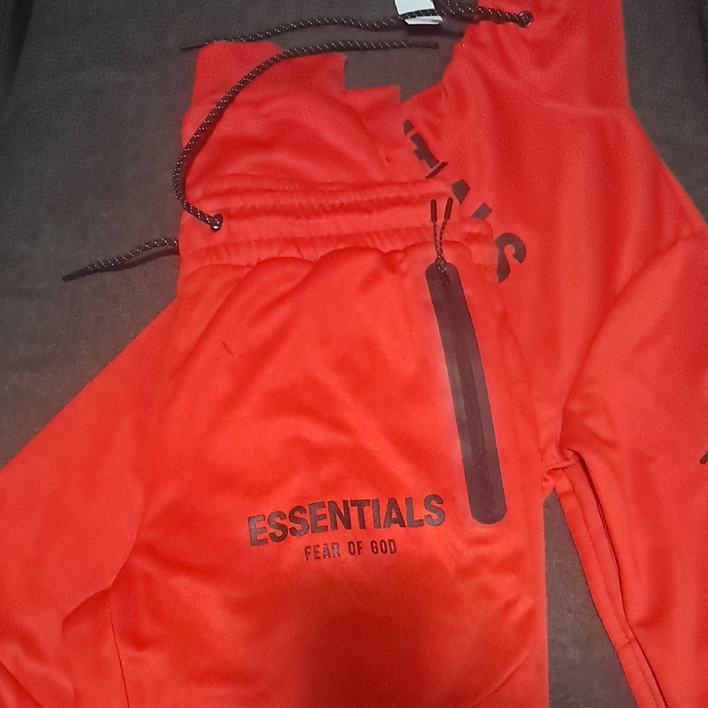 Fear of God Essentials Red Performance Jacket